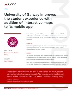 University of Galway Mobile App Case Study University of Galway Mobile App Case Study